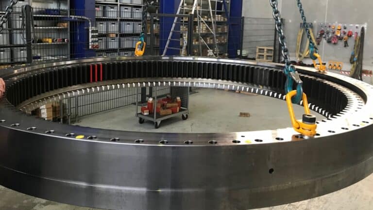 Hochpräzises Industriegetriebe mit vorinstallierten Zähnen für schwere Maschinen.